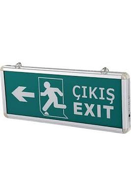 Led Işıklı Acil Çıkış Exıt Levhası Sağ Yön(3SAAT SARJLI) Kurumsal ürün fotoğrafı
