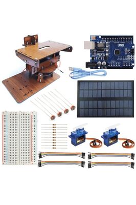 Arduino Güneş Takip Projesi Combo Set - Dıy (demonte) ürün fotoğrafı