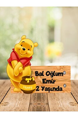 Bebek Çocuk Doğum Günü Ahşap Magnet - 20 Adet ürün fotoğrafı