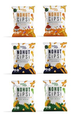 56g Nohut ve Mercimek Cipsi Seti 6 adet MIX ürün fotoğrafı