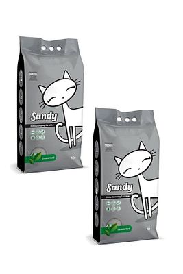 Hassas Kediler Için Kokusuz Tozsuz Topaklanan Sodyum Bentonit Gri Kedi Kumu 10 Kg (2 ADET) ürün fotoğrafı