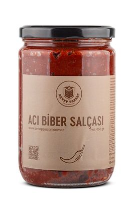 Acı Biber Salçası -Gaziantep-650 gr ürün fotoğrafı