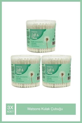 Cotton Buds 200pcs X3 Adet ürün fotoğrafı
