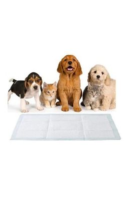 Kedi Köpek Çiş Pedi 60x90 Cm 30' Lu Paket Yatak Koruyucu Serme 1 Adet ürün fotoğrafı