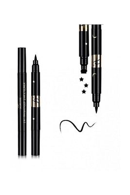 Rose Çift Taraflı Yıldız Desenli Kalem Eyeliner ürün fotoğrafı