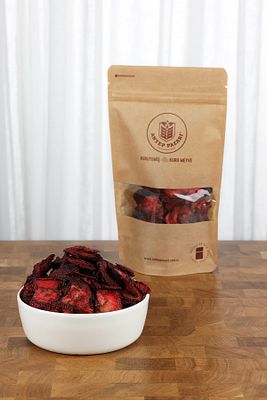 Çilek Kurusu Cips Çilek 50 Gram (şekersiz) ürün fotoğrafı