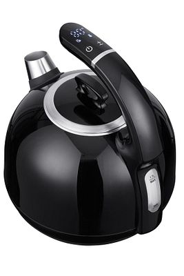Siyah Dijital Göstergeli 1.7L Wifi & Bluetooth Dokunmatik Tuya Destekli Akıllı Su Isıtıcısı/ Kettle ürün fotoğrafı
