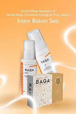 İntim Bakım Seti Genital Bölge Beyazlatıcı &amp; Genital Bölge Temizleme Köpüğü &amp; Pirinç Sabunu ürün fotoğrafı