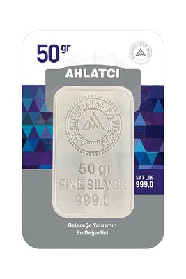 50 Gram Külçe Gümüş ürün fotoğrafı