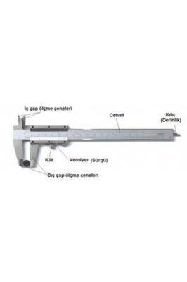 Mekanik Kumpas 150 Mm Metal Kasa 150mm*0,05mm ürün fotoğrafı