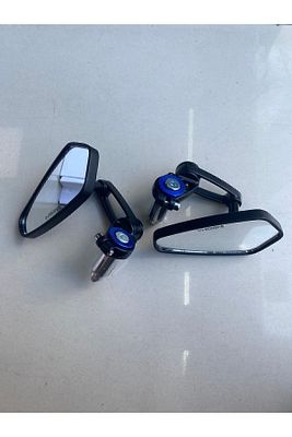 Motosiklet Gidon Aynası Mavi Mavi Cam ürün fotoğrafı