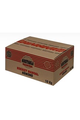 Briket Mangal Kömürü 10 Kg Kısa Kesilmiş ürün fotoğrafı