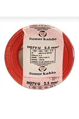 2,5 Luk Nya Kablo Tek Damar 100 Mt ürün fotoğrafı