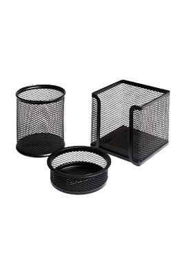 Lotte Metal Perfore 3`lü Set Siyah Fx ürün fotoğrafı