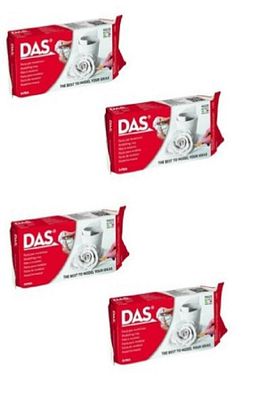 Das Beyaz Seramik Kil Hamuru 4x500 gr (4 ADET 500 GR KİL) ürün fotoğrafı