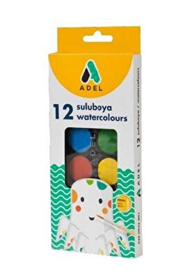 Suluboya 24 mm 12 Renk ürün fotoğrafı