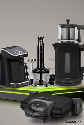 Blackline 18 Parça Avantajlı Elektronik Evlilik Paketi Elektrikli Mutfak Çeyiz Seti ürün fotoğrafı