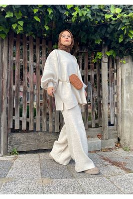 Basic Balonkol Triko Takım ürün fotoğrafı