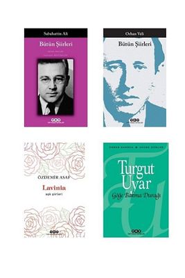 Sabahattin Ali - Özdemir Asaf - Turgut Uyar - Orhan Veli Şiirleri 4 Kitap Set ürün fotoğrafı