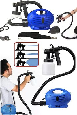 Paint Zoom Koy Çalıştır Boya Tabancası Ayarlanabilir Hazneli Ev Duvar Badana Boyama Kolay Mobilya ürün fotoğrafı