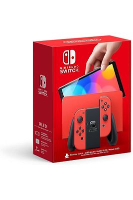 Switch Oled Mario Kırmızı Edition Oyun Konsolu (İthalatçı Garantili) ürün fotoğrafı