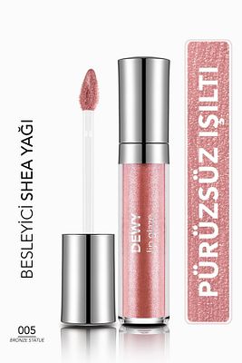 Besleyici Dudak Parlatıcısı - Dewy Lip Glaze - 005 Bronze Statue-8682536068093 ürün fotoğrafı