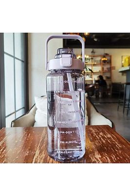 Şeffaf Motivasyon Matara 2000 ml Suluk Su Şişesi - Bpa Içermez ürün fotoğrafı