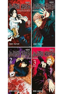 Jujutsu Kaisen 0-1-2-3. Ciltler Manga Seti - Gege Akutami ürün fotoğrafı