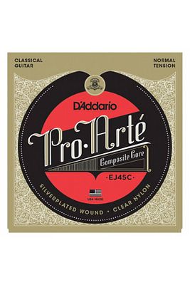 Ej45c Klasik Gitar Tel Seti, Pro-arte, Composıte Core, S D'addario ej45c Normal Tension Pro ürün fotoğrafı