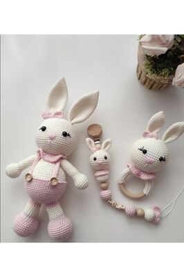 Amigurimi Tombul Tavsan ürün fotoğrafı