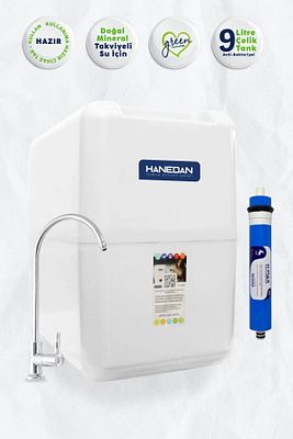 80 Gpd Membranlı 11 Aşama 9 Litre Tanklı Su Arıtma Cihazı ürün fotoğrafı