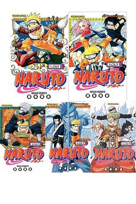 Naruto Manga Başlangıç Seti ( Cilt 1 - 2 - 3 - 4 - 5 Türkçe) ürün fotoğrafı