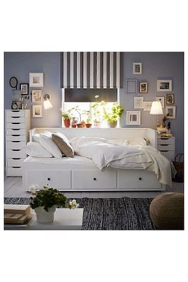 Hemnes 80x200 cm Açılabilir Divan Ve Saklama Alanı, Beyaz, Divan, Bazalı, Çekyat - EREGANTO ürün fotoğrafı