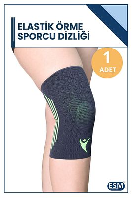 Çift Taraflı Ortopedik Dizlik Medikal Koruyucu Elastik Spor Voleybol Basketbol Fitness Sporcu ürün fotoğrafı
