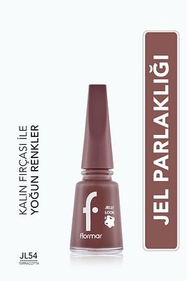 Jel Görünümlü Parlak Oje (kahve) - Jelly Look Nail Enamel - Jl54 Terracotta - 8690604568864 ürün fotoğrafı