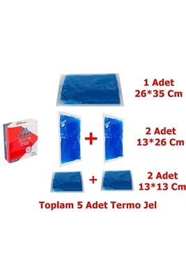 Cold Pack Sıcak Soğuk Termo Jel Kompres Buz Jel Termojel Seti ürün fotoğrafı