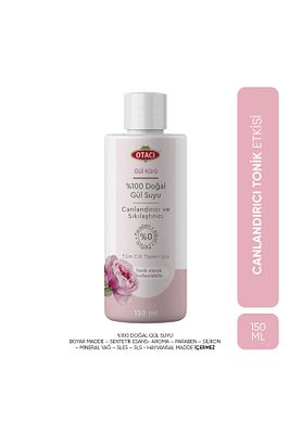 Gül Kürü % 100 Doğal Gül Suyu Canlandırıcı, Sıkılaştırıcı 150 ml ürün fotoğrafı