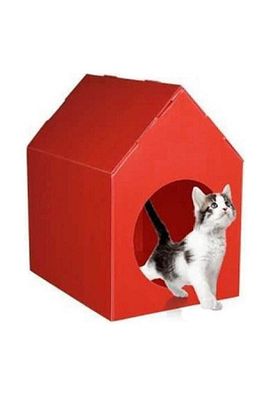 Kedi Köpek Evi Plastik Su Geçirmez ürün fotoğrafı