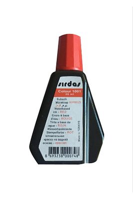 SIRDAŞ KAŞE VE ISTAMPA MÜREKKEBİ (KIRMIZI) 28ML. ürün fotoğrafı