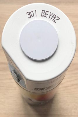 Beyaz 301 Alüminyum-ahşap-plastik-demir-metal-sprey Boyama 400 ml ürün fotoğrafı