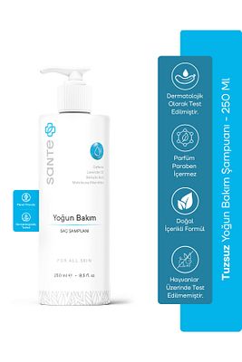 Yağlı Saçlar Için Kepeğe Karşı Yoğun Bakım Şampuanı 250 ml (EGZAMA, SEDEF) ürün fotoğrafı