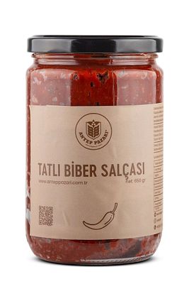 Tatlı Biber Salçası -Gaziantep- 650 gr ürün fotoğrafı