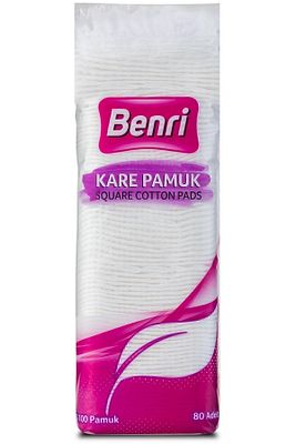 Dikişsiz Kare Makyaj Temizleme Pamuğu 80 Adet ürün fotoğrafı