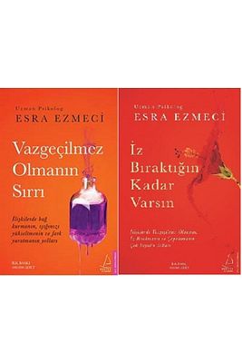 Vazgeçilmez Olmanın Sırrı + Iz Bıraktığın Kadar Varsın 2 Kitap Set ürün fotoğrafı
