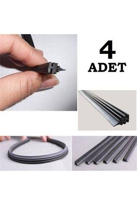 Silecek Lastiği 700 Mm 4 Adet 70 Cm Silecek Lastiği 1. Kalite Silgi 700mm Silecek Oto Cam Silecek ürün fotoğrafı