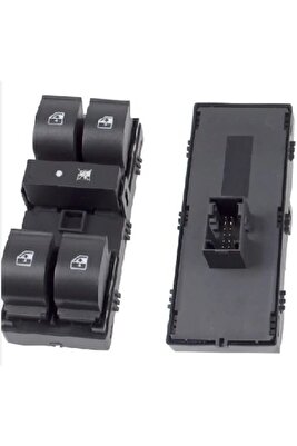 Doblo 3-4 Cam Açma Kaldırma Düğmesi Ön Sol 2010 Sonrası ürün fotoğrafı