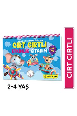 Konuşma Ve Dikkati Geliştiren 2-4 Yaş Cırt Cırtlı Etkinlik Kitabım ürün fotoğrafı