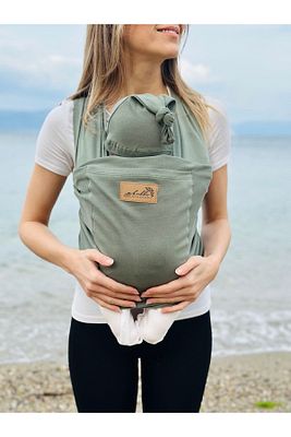 Anakucağı Cepli Bebek Taşıma Şalı, Bebek Askısı Sling ürün fotoğrafı