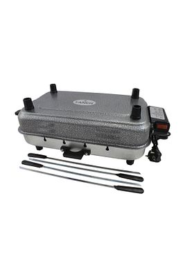 Mega Boy Elektrikli Izgara Mangal Barbekü 40x11x25cm ürün fotoğrafı