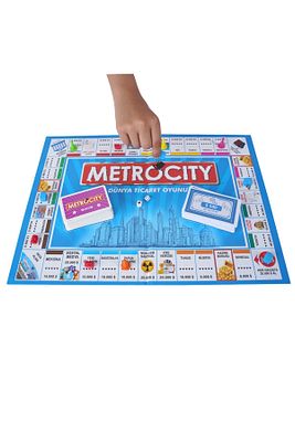 Metrocity Dünya Şehirleri Strateji Ve Emlak Ticaret Kutu Oyunu | Eğlenceli Strateji Oyunu ürün fotoğrafı